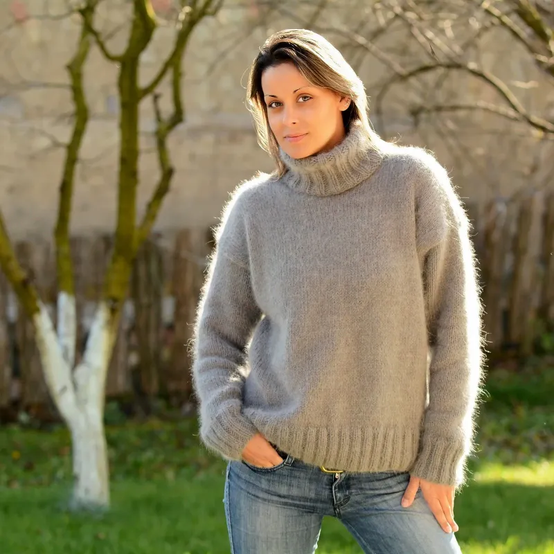 angora sweater cardigan