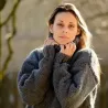 Chunky Hand Knit 100 % wool Sweater dark grey handmade Turtleneck Handgestrickt pullover by Extravagantza