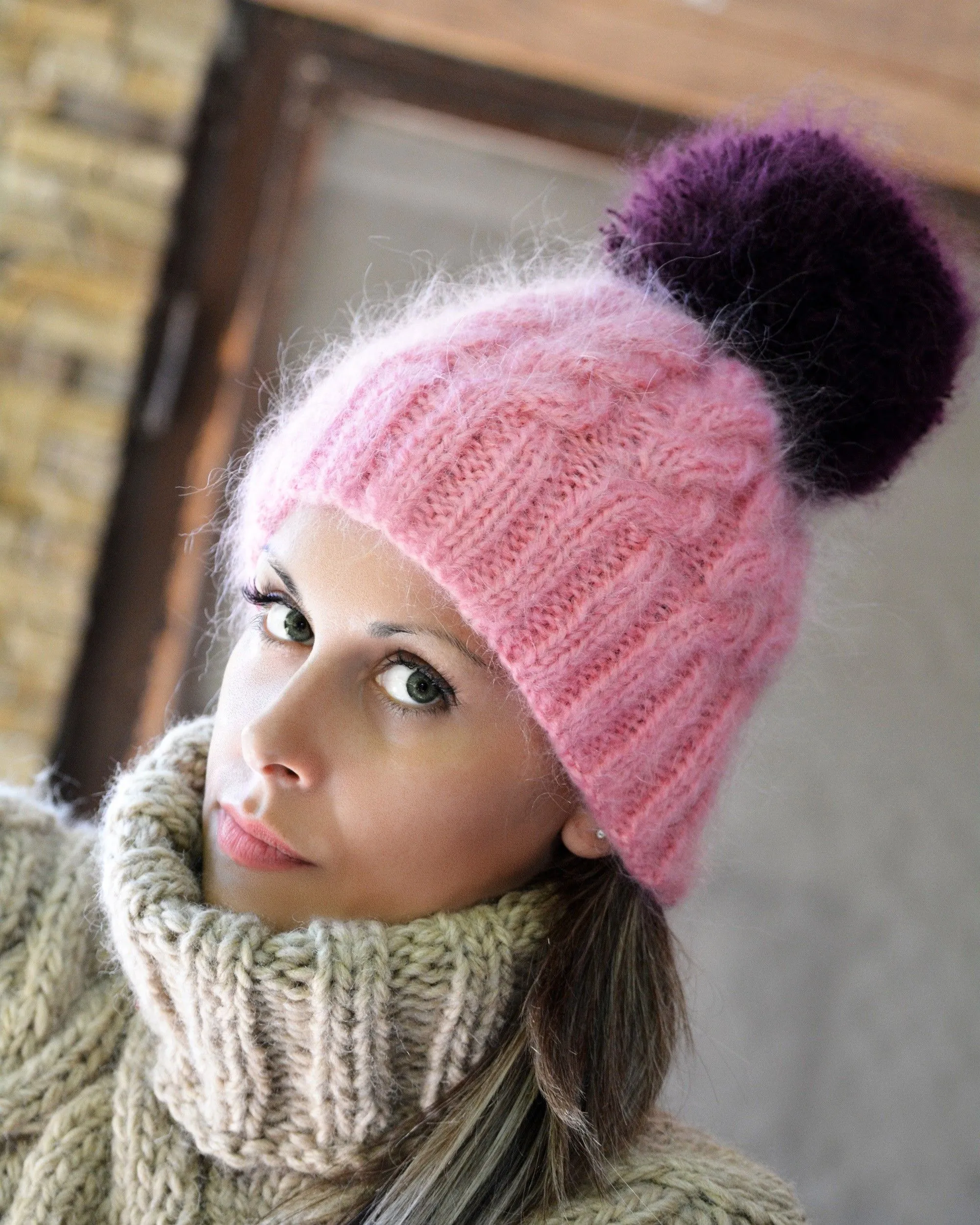 mohair hat