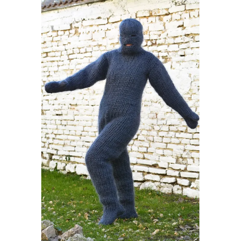 Designer Sweater, Hand Knitted, Mohair Bodysuit, Black Sweater, Fuzzy  Pullover, Long Turtleneck Sweater, EXTRAVAGANTZA 