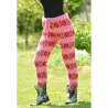 Pink Hand Knit 100% Wool  Icelandic Nordic Pants