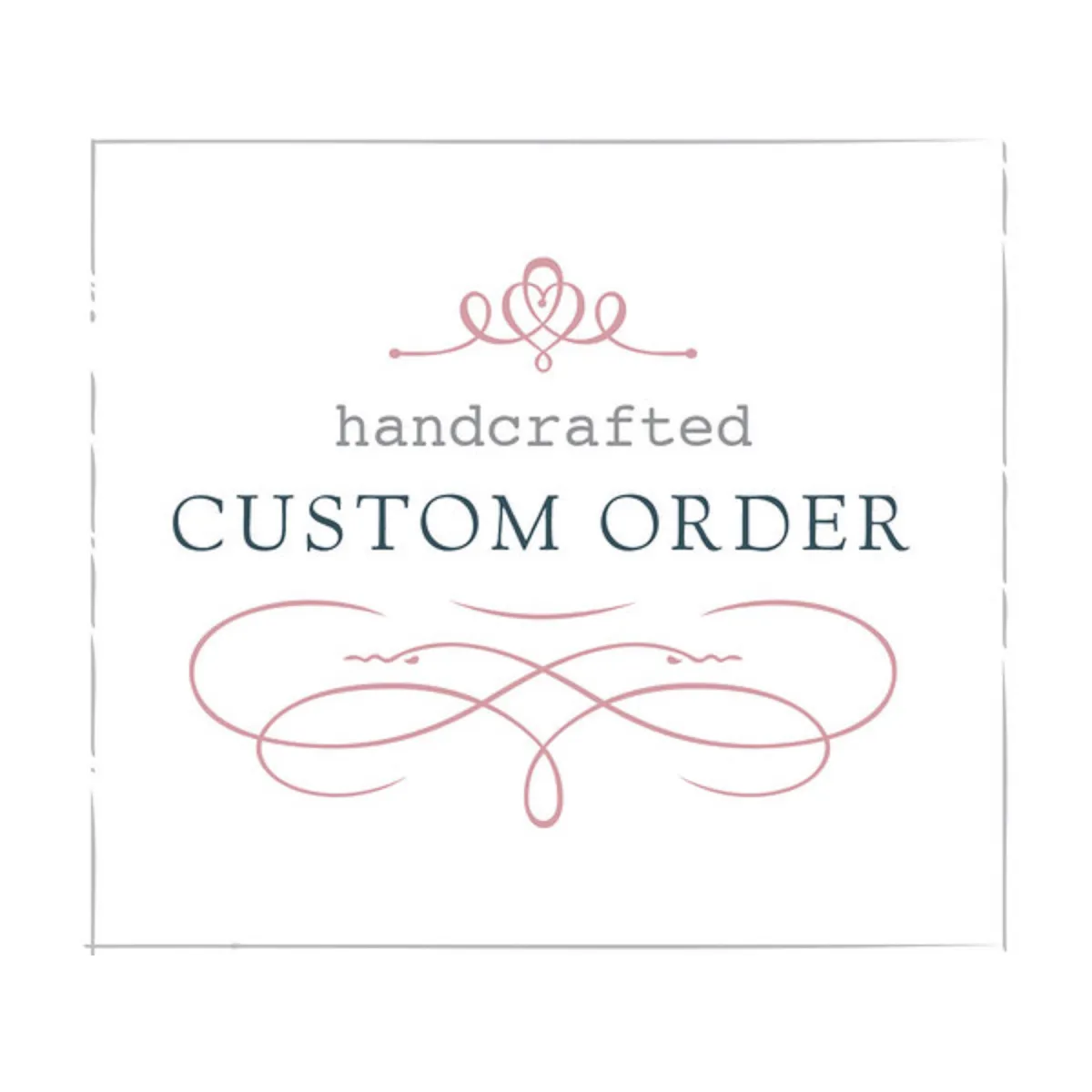 CUSTOM ORDER for Hand Knit Mohair crew neck Sweater Navy Blue - 5