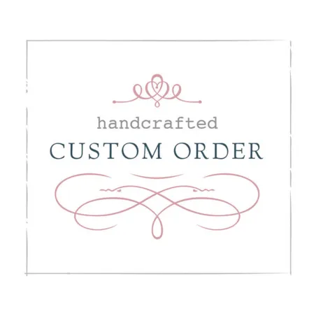 CUSTOM ORDER for Hand Knit Mohair crew neck Sweater Navy Blue - 5